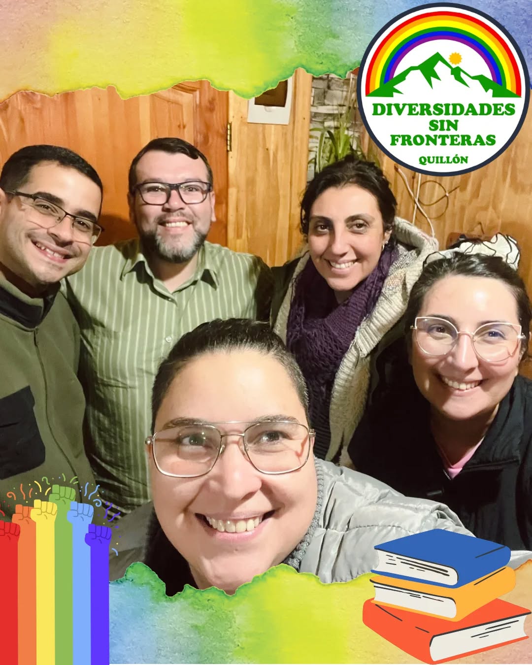 📌 Comisión de Educación y Literatura 🏳️🌈
El día, martes 29 de abril, la Comisión de Educación y Literatura tuvo un emotivo encuentro, con la finalidad de planificar un nuevo concurso literario. ✍️
¡Muy pronto se compartirán más detalles y novedades! 🙌🏻🌈
#diversidadessinfronterasquillón
#sevienencositas
#lgtbiq🏳️🌈